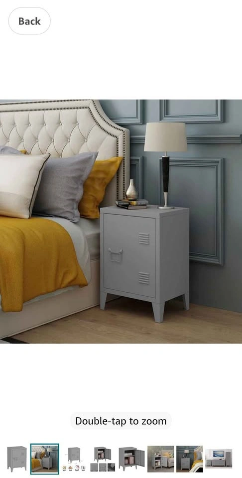 Locker Style Metal Shelf Storage Cabinet - photo 3