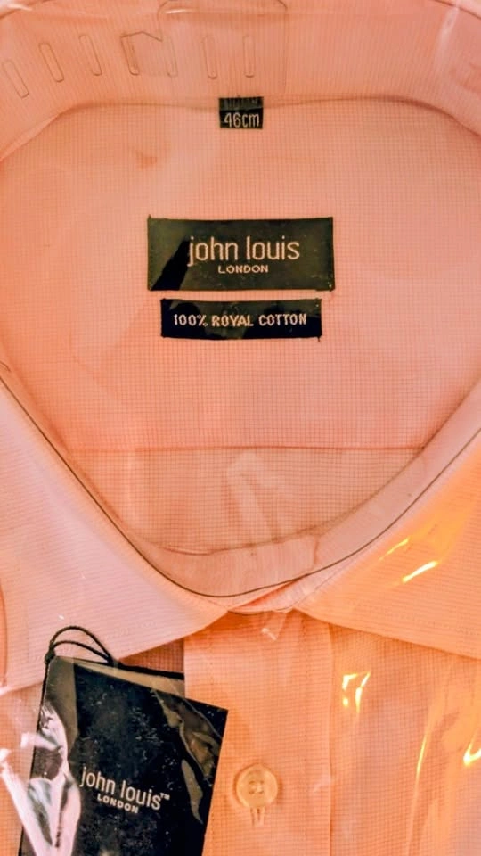 Pink long sleeve Dress Shirt - john louis London - Royal Cotton - photo 2