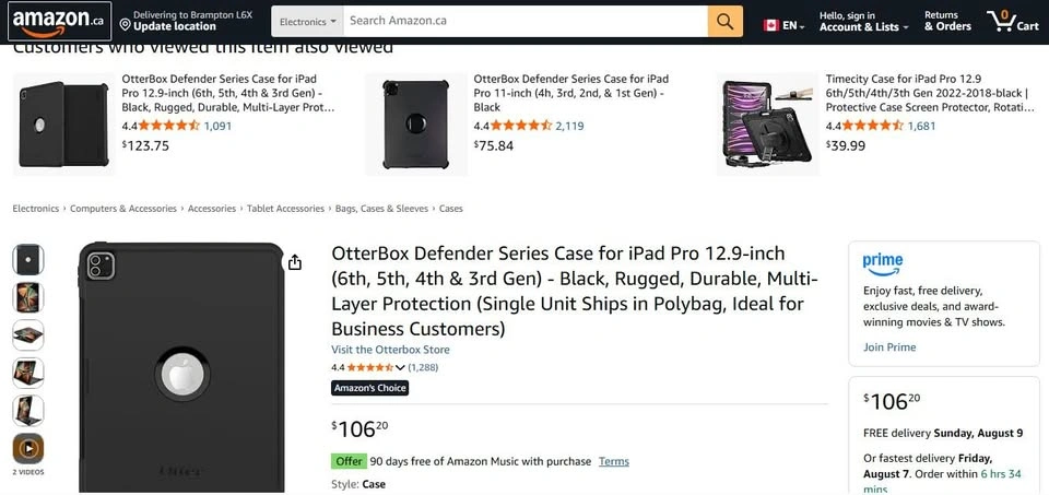 OtterBox Defender Series Case for iPad Pro 12.9-inch - photo 4