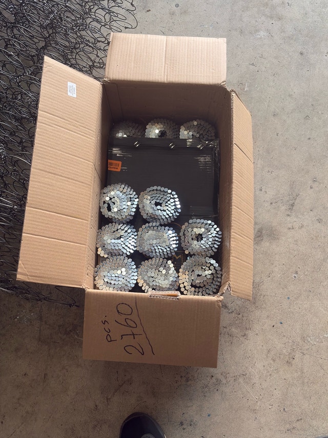 15 Degree Coil Galvanized Roofing Nails - 1 3/4 - photo 3