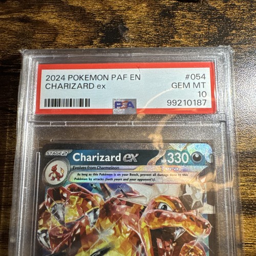 2024 Pokemon PAF Charizard ex PSA 10 054/091 - photo 2