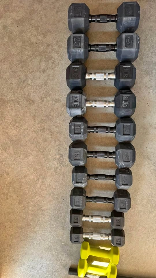 Dumbbells for sale!