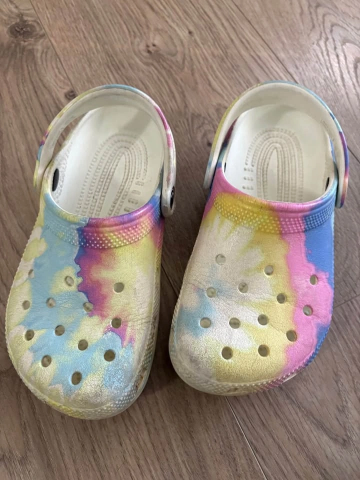 Kids crocs size J1. In very good condition - photo 2