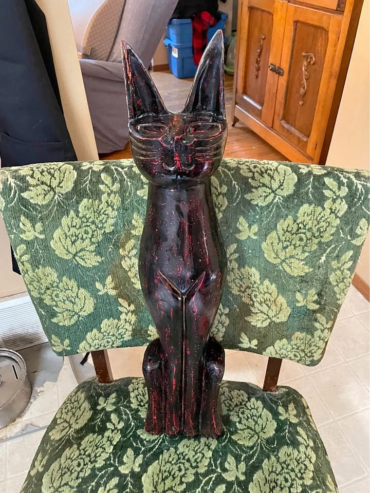Decor large red cat