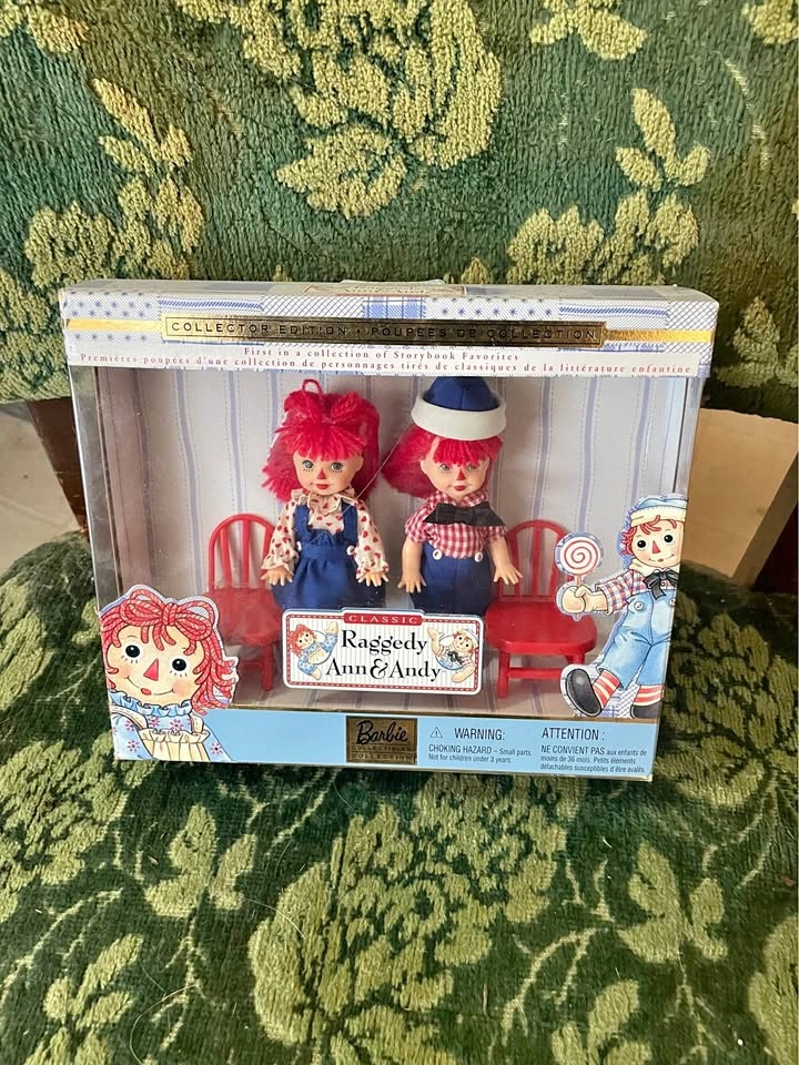Barbie raggedy Ann and Andy