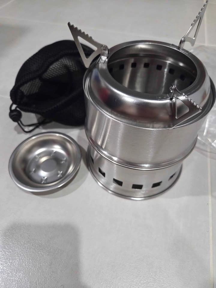 Camping stove (twigs/ alcohol) - photo 2