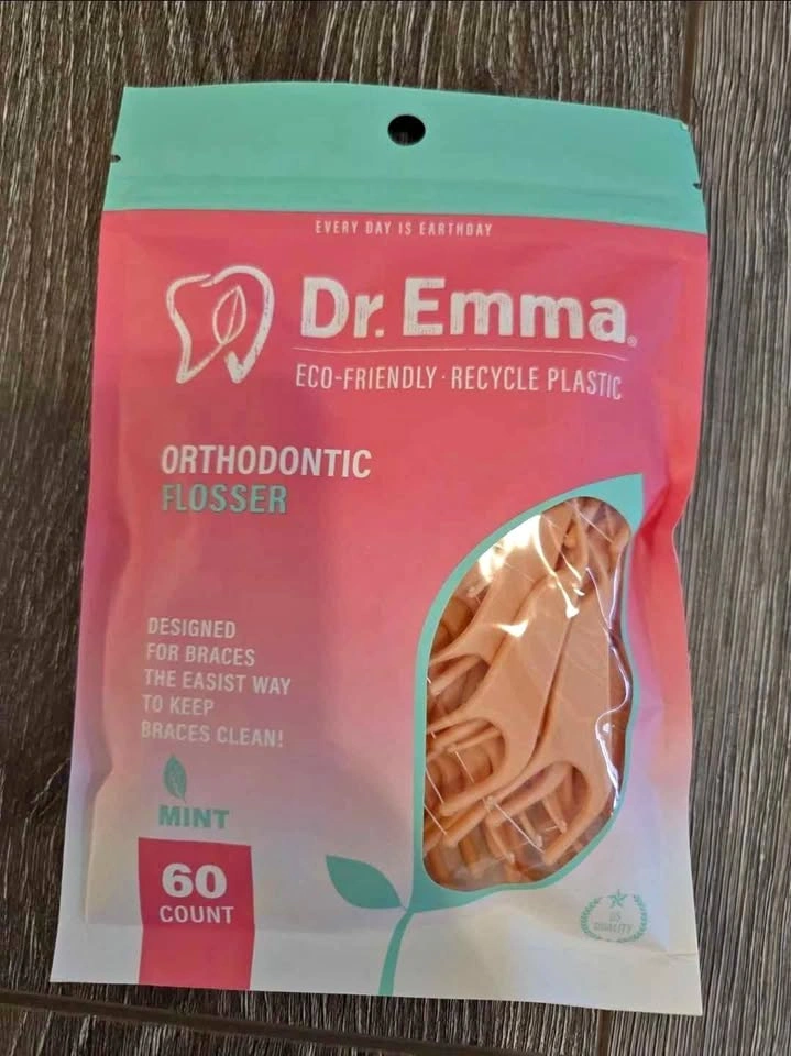 Ortho braces dental floss picks