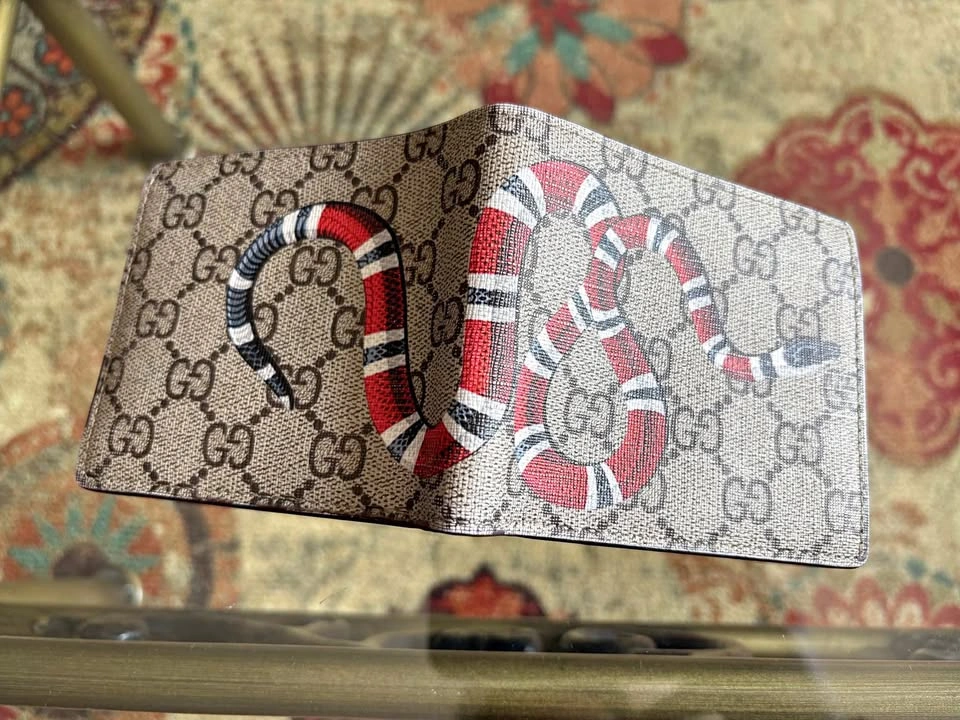 Gucci snake wallet (55$)