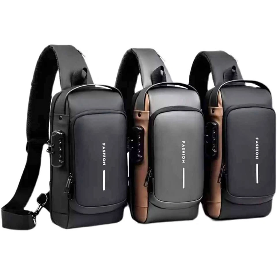 Anti-Theft Sling Bag with USB Charging Port
