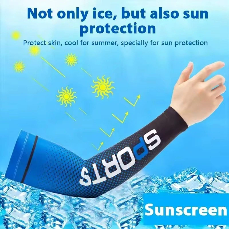 100% cotton Sports Compression Arm Sleeves