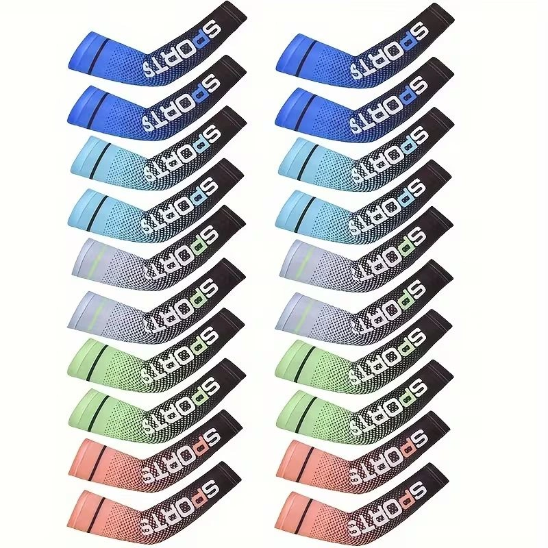100% cotton Sports Compression Arm Sleeves - photo 5