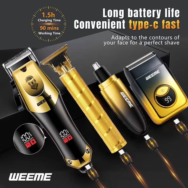 WEEME Hair Clipper and Grooming Kit - photo 4