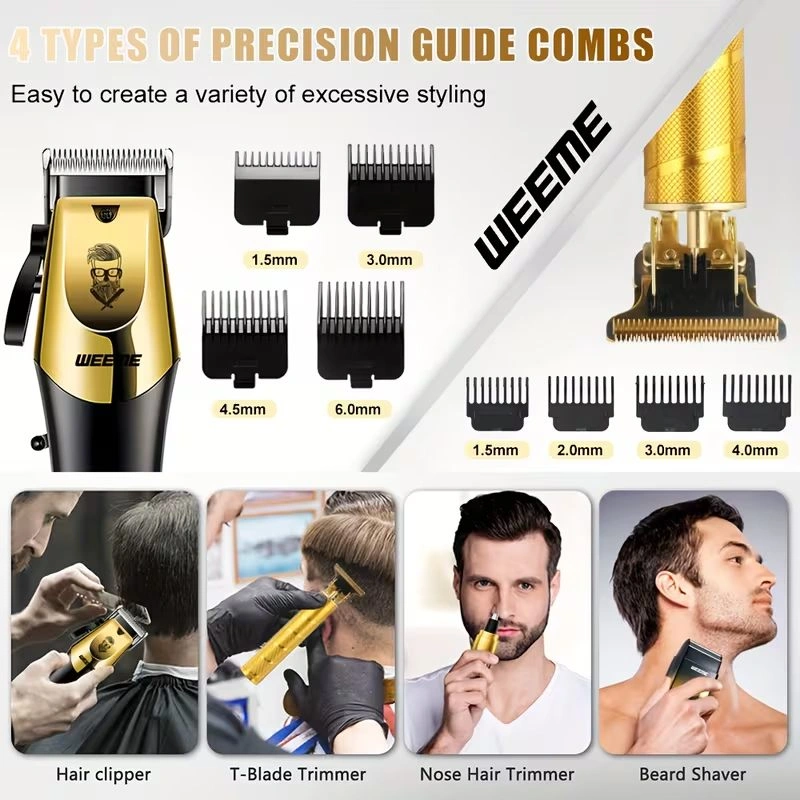 WEEME Hair Clipper and Grooming Kit - photo 5