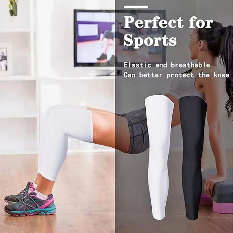 Compression Leg Sleeves for Sports and Knee Protection