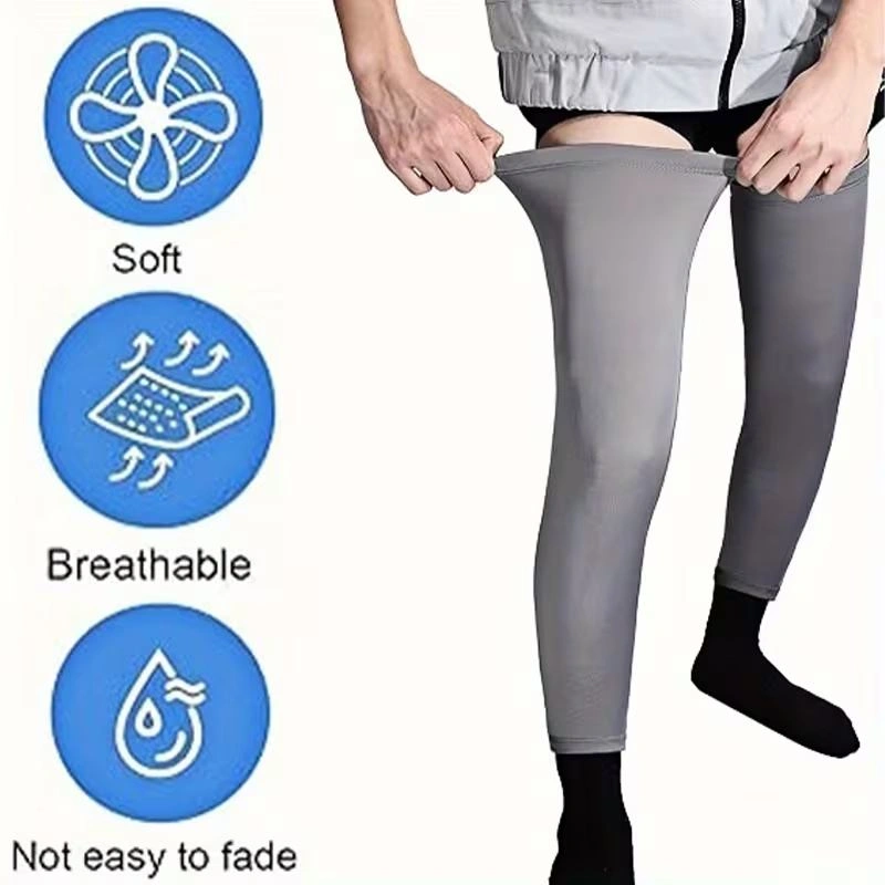Compression Leg Sleeves for Sports and Knee Protection - photo 4