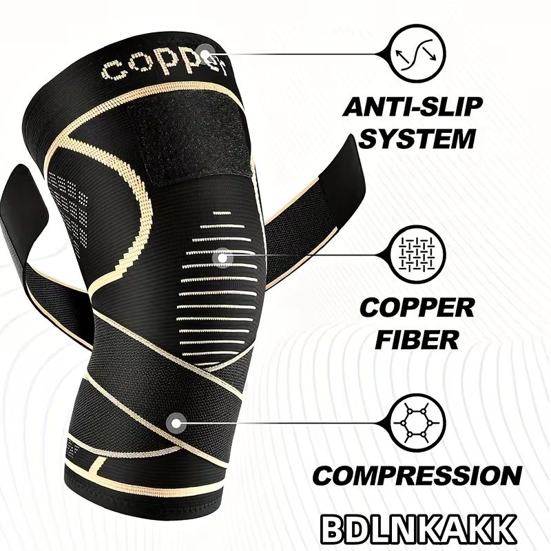 BDLNKAKK Copper Compression Knee Brace