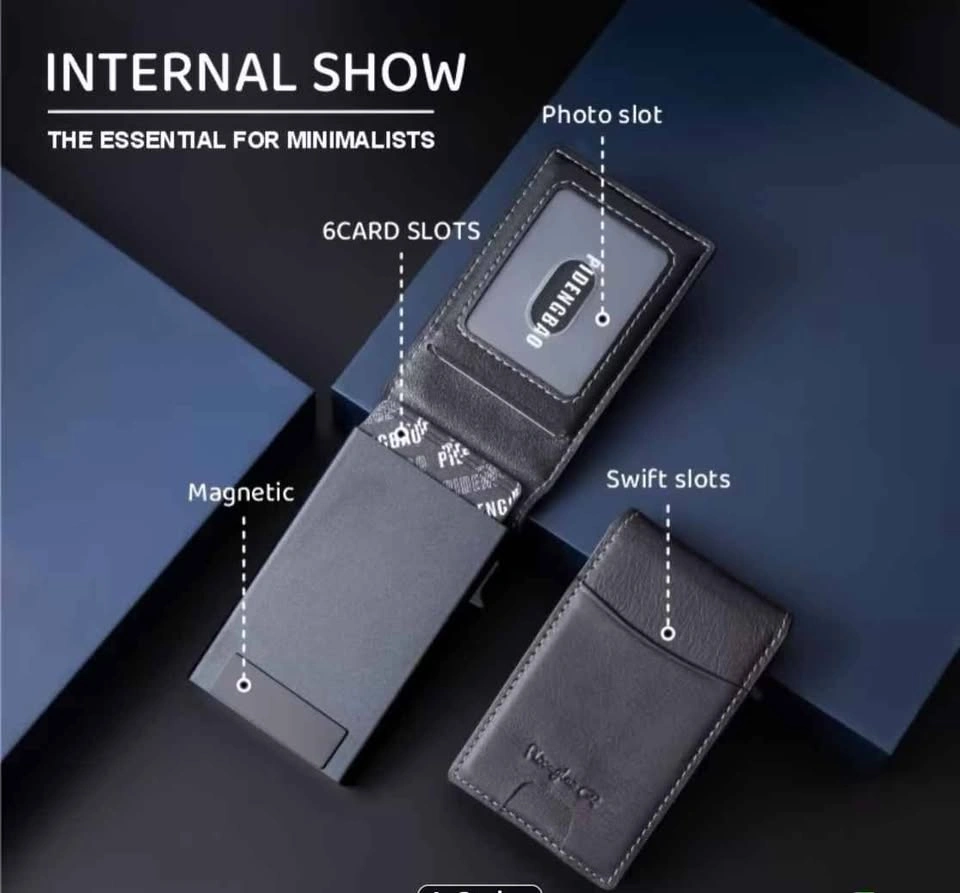 Pidengbao RFID Blocking Card Holder Wallet - photo 4