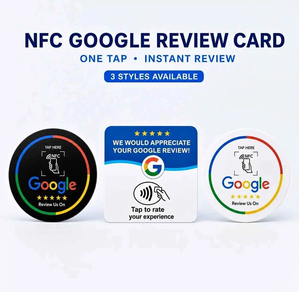 NFC Google Review Card