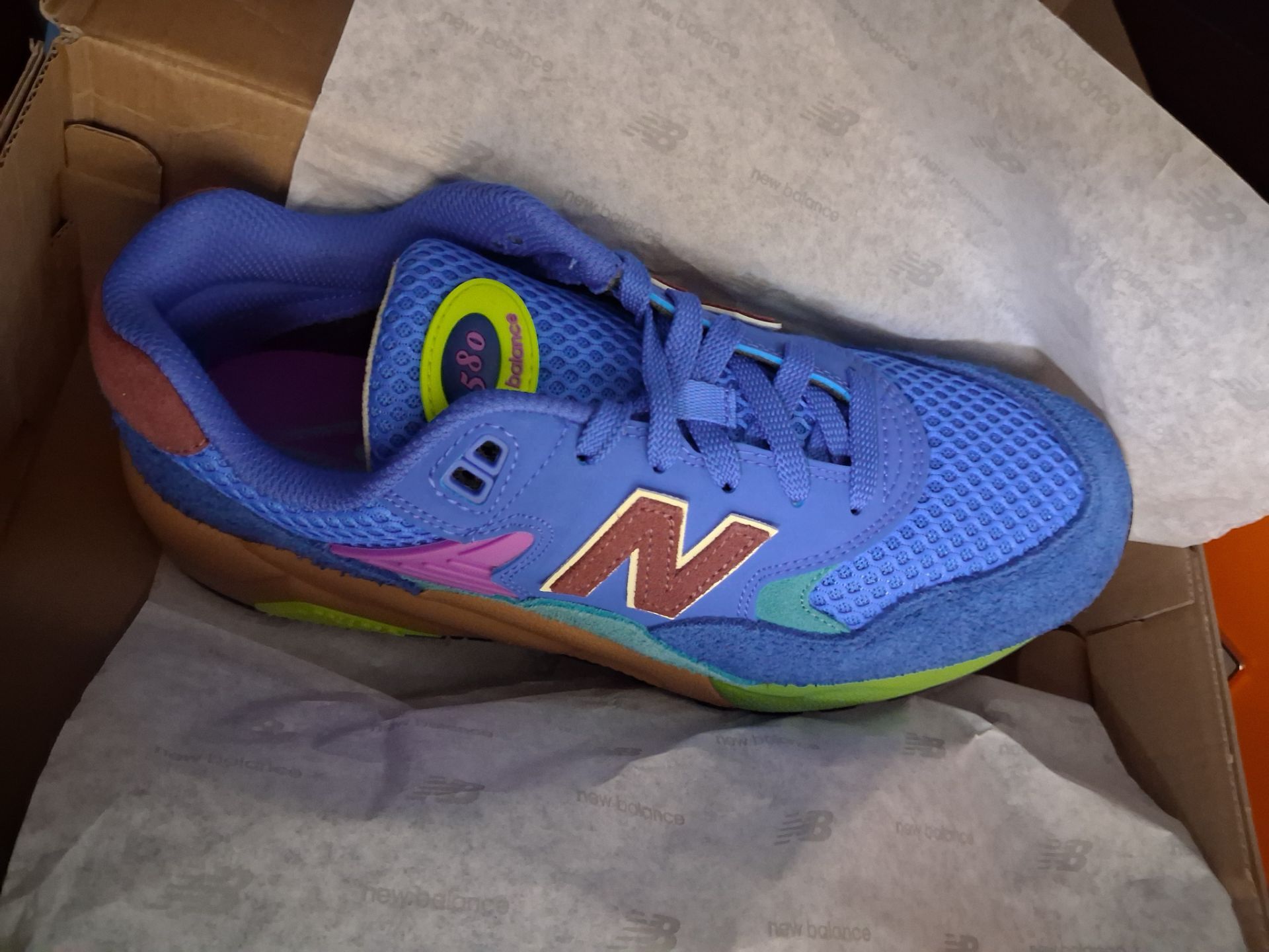 New Balance 580 Blue Multi-Color Gum - photo 2