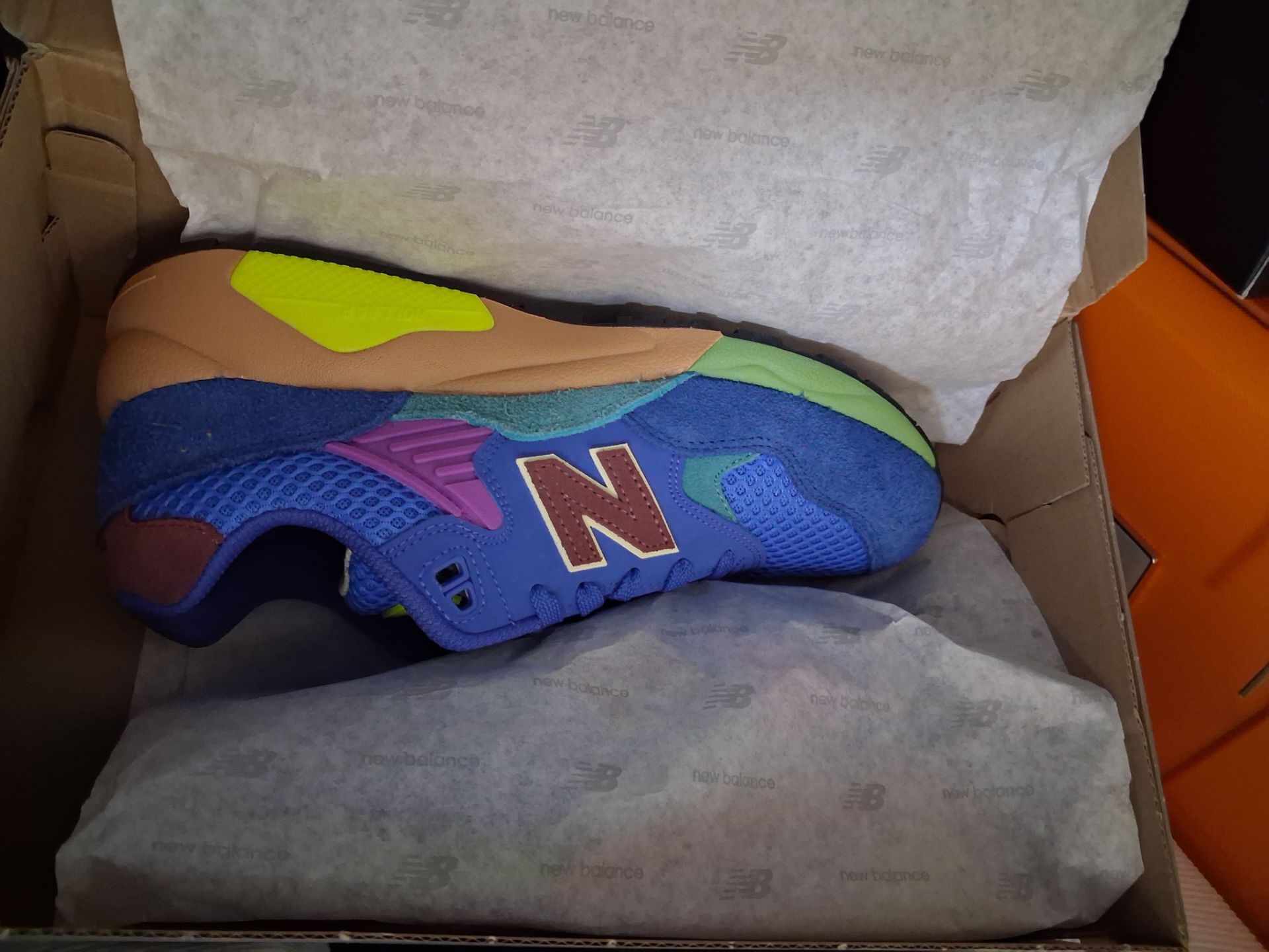 New Balance 580 Blue Multi-Color Gum - photo 3