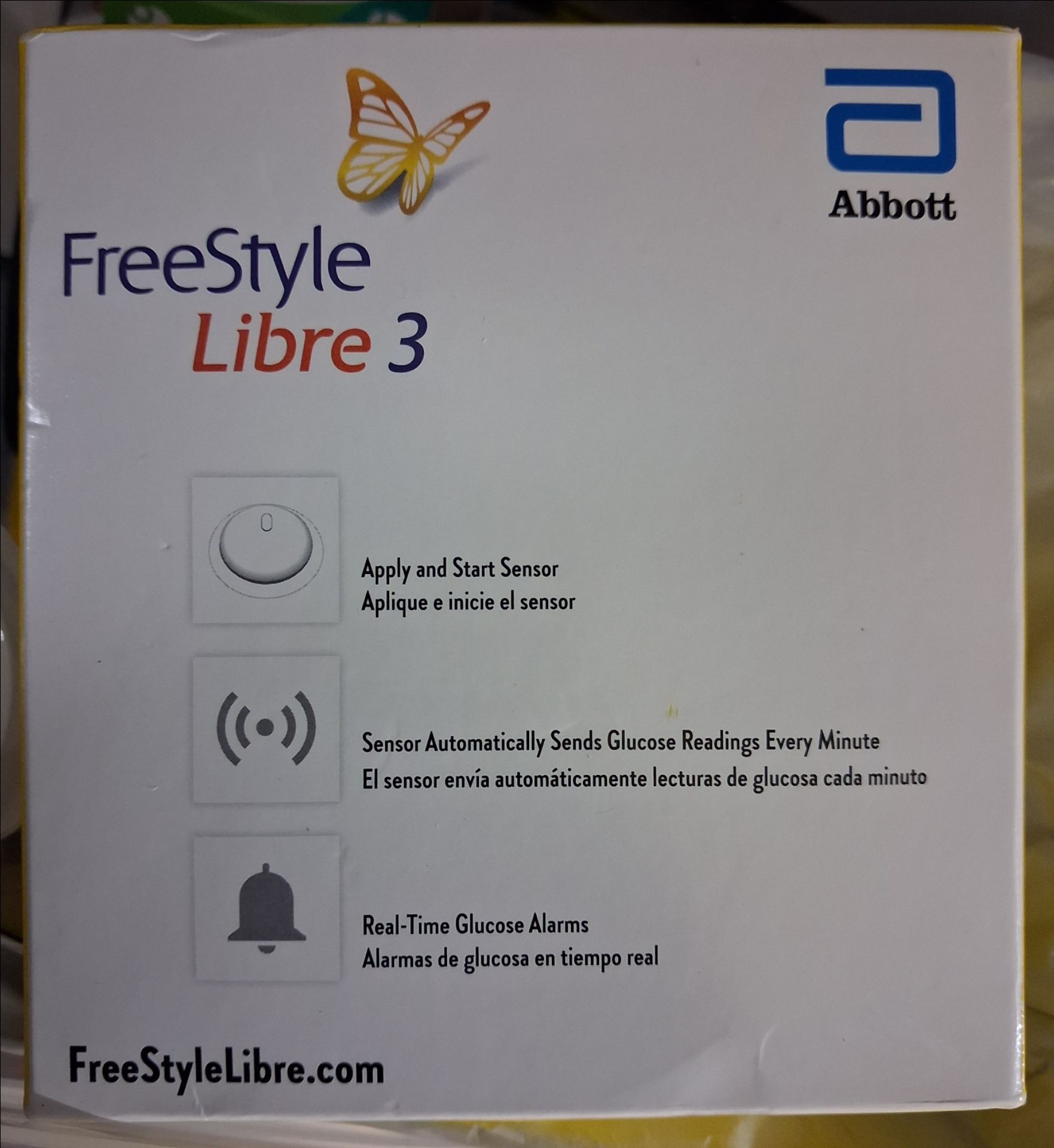 Abbott FreeStyle Libre 3 Reader Kit + 1 pack sensor - photo 2