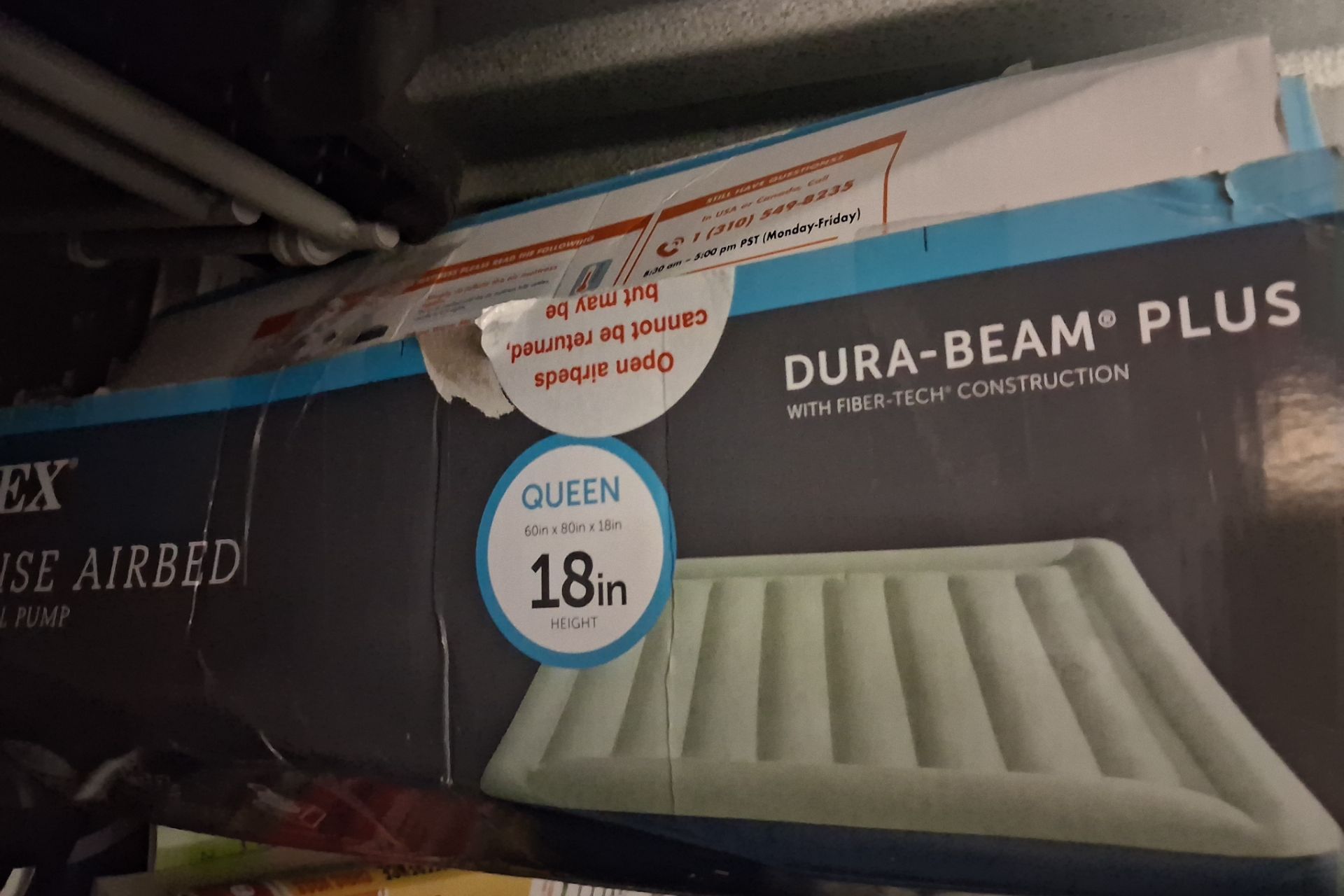 Intex Mid-Rise Airbed (Dura-Beam Plus) 18-inch - photo 2
