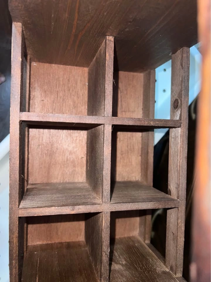 Rustic Wooden Six-Pack Beer Caddy with Built-In Bottle Opener - photo 5