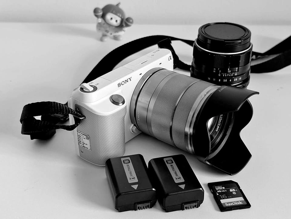 Sony Alpha NEX-F3 Mirrorless Camera Bundle