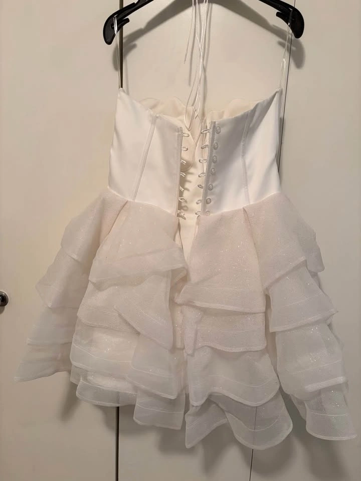 Short Wedding/Occasion Dress - Ivory - photo 3