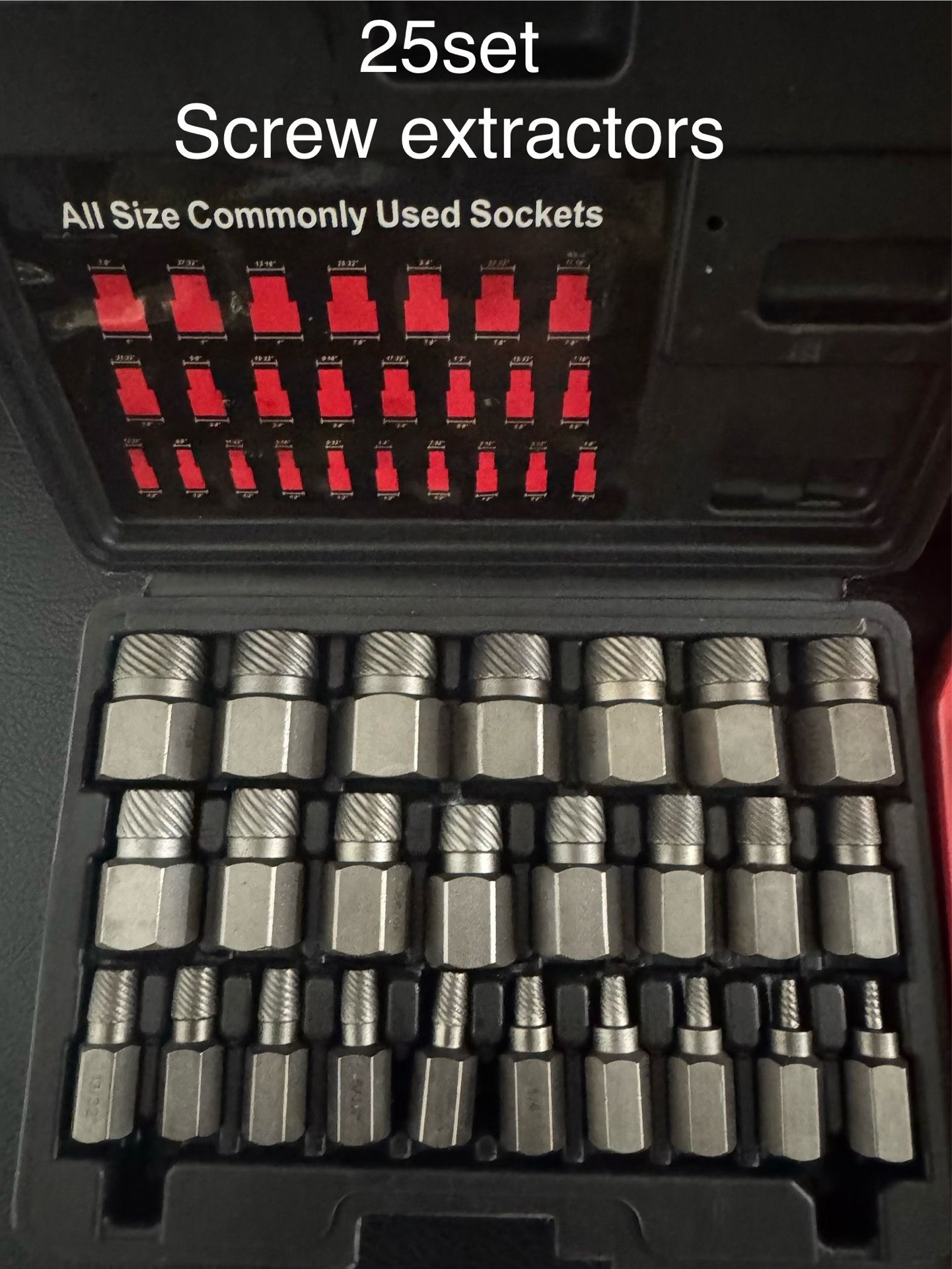 Socket sets and extractors - photo 2
