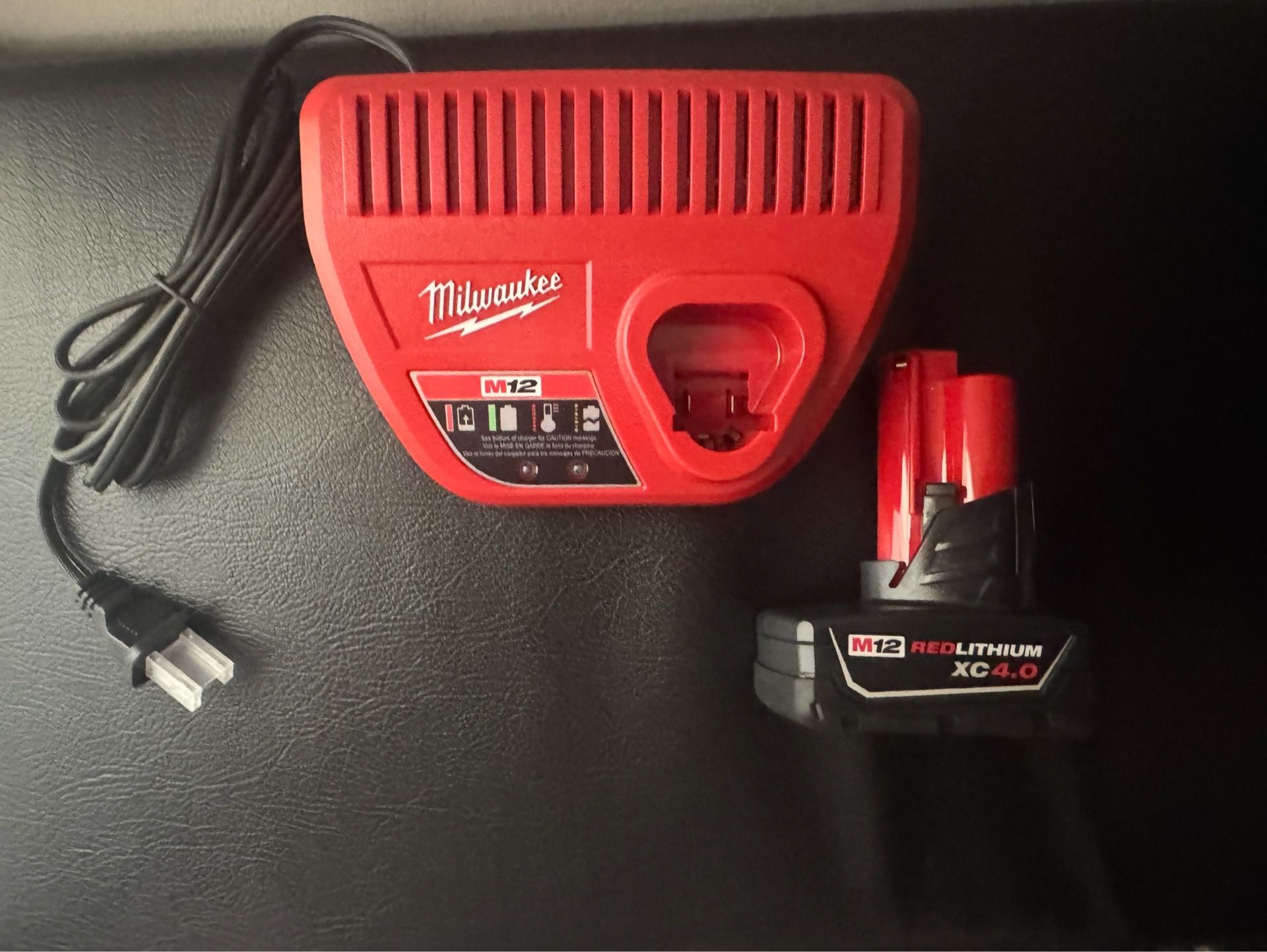Milwaukee charger and battery
