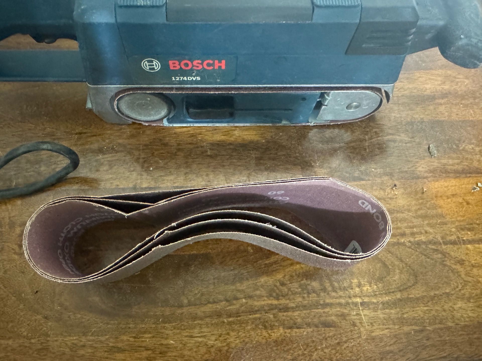 Bosch belt sander - photo 2