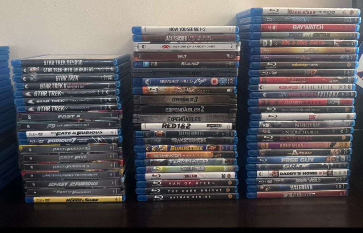 Blu-ray movie bundles
