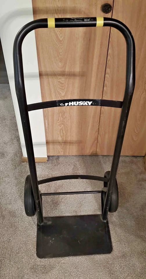 Husky Heavy-Duty Steel Hand Truck / Moving Dolly (300 lb Capacit