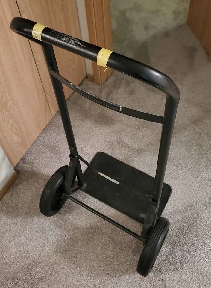Husky Heavy-Duty Steel Hand Truck / Moving Dolly (300 lb Capacit - photo 2