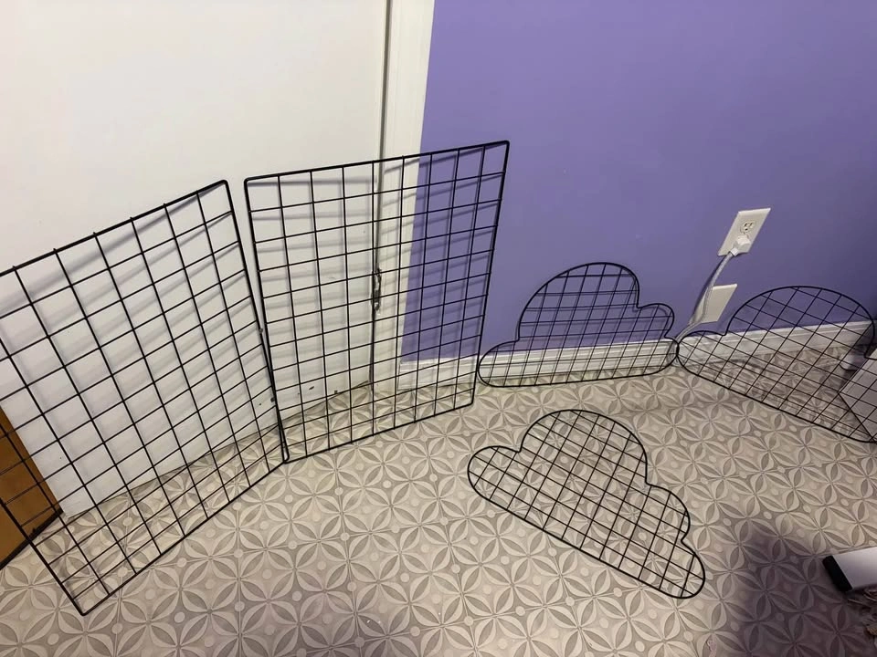 Rectangle & Cloud shaped Wire panels
