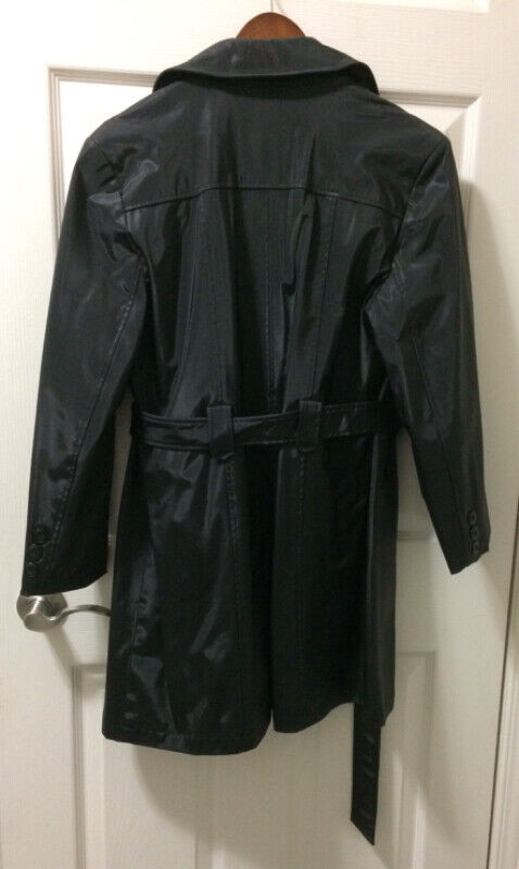 Women’s Dressy Rain Jacket Medium Fall/Winter Trench Coat - photo 2