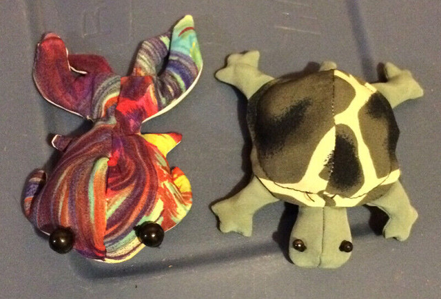 Fish and Turtle Sand Stuffed Animals For Sale