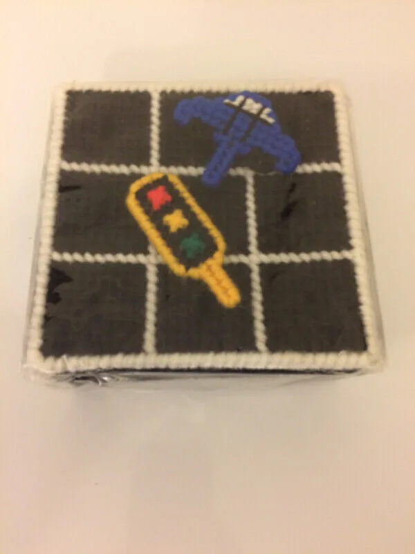 Car Tic-Tac-Toe Game and Storage Box For Sale - New, Handmade thumbnail