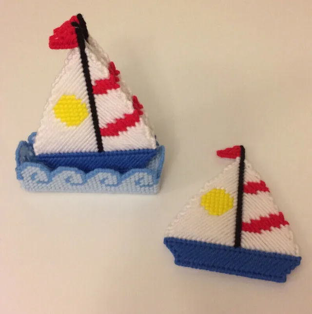 Sailboat Drink Coasters For Sale - New thumbnail