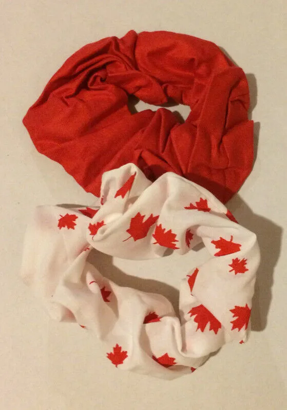 Celebrating Canada Hair Scrunchie Collection For Sale - New thumbnail
