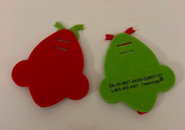 New Mouse Christmas Decorations Handmade Candy Cane Holders - photo 2