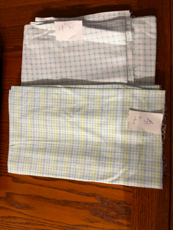 Plaid and Grid Fabrics For Sewing, Quilting, Crafts