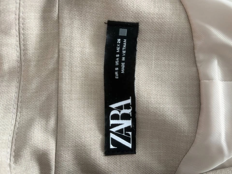 ZARA Long Vest – Beige, Size S - photo 4