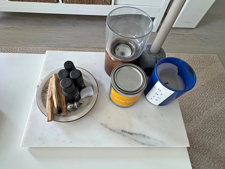 White marble tray - photo 2