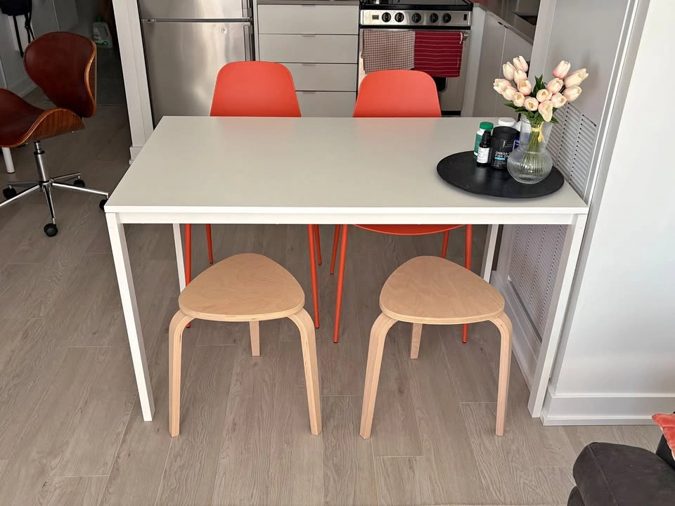 White Dining Table (Moving Sale!)