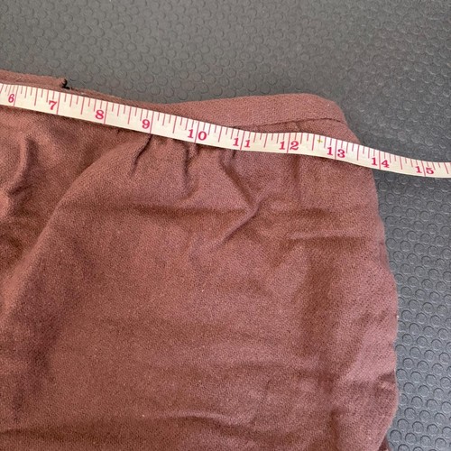 Brown Wool Blend A-Line Mini Skirt - photo 5