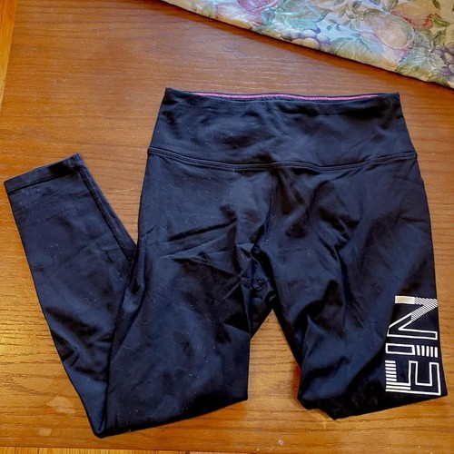 Y2K Calvin Klein Performance Logo Leggings (Small) - photo 2