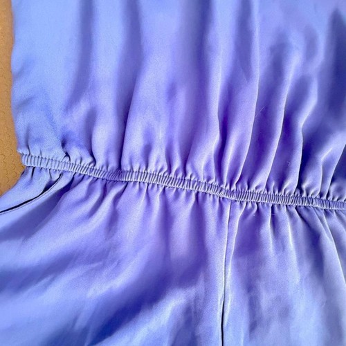 Bar III Royal Blue Silk Romper (Medium) - photo 4