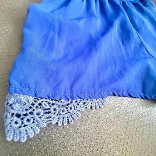 Bar III Royal Blue Silk Romper (Medium) - photo 5